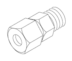 Male Connector Replacement OEM Part #014-0183-02