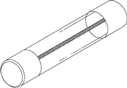 Fuse (1/4a, 250v)    5mm X 20mm   Time Delay Replacement OEM Part #01-103497S