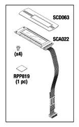 Lcd Kit Replacement OEM Part # 01-104381S (Display only)/01-109494S (Display only)
