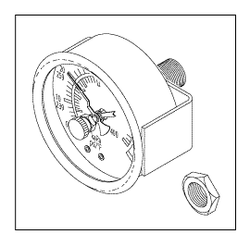 Pressure Gauge With Indicator Replacement OEM Part #02300011