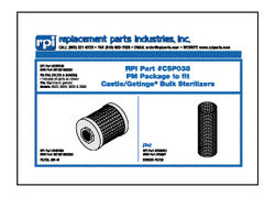 Pm Pkg (filter & Screen) Replacement OEM Part #61301602091