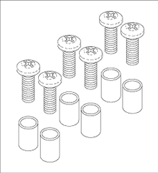 Foot Controller Spacer Kit Replacement OEM Part #(OEM Part # Not Available)