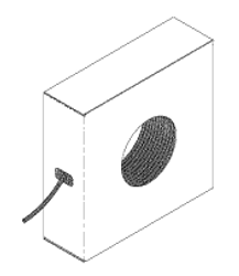 Braided Tubing (1/4" Od Blue) (box Of 100 Ft ) Replacement OEM Part #(OEM Part # Not Available)