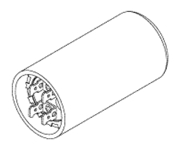 Capacitor (250 300?f, 110vac) Replacement OEM Part #HFA10010; 55683