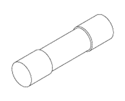 Fuse (6 3a, 250 V) 5mm X 20mm Time Delay Replacement OEM Part #015-0346-40