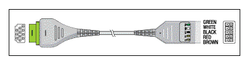 Patient Cable   5 Lead Multi Link Replacement OEM Part #2017003-001/412931-001