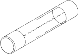 Fuse (1/2a, 250v)   5mm X 20mm   Fast Acting Replacement OEM Part #(OEM Part # Not Available)