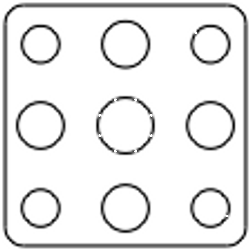 9 Hole Gasket Replacement OEM Part #24-0137-00