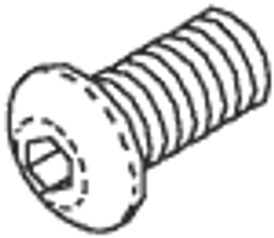 Button Head Screw Replacement OEM Part #002-097-00