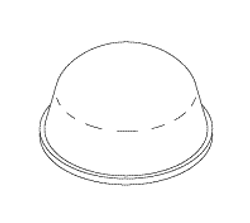 Bumper / Foot Replacement OEM Part #X01-002542-001