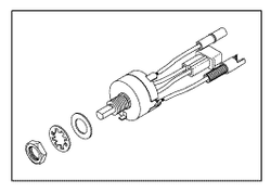 Intensity Switch Replacement OEM Part #501009, 501010, 501011, 501012, 501013, 501014, 501015, 501016, 501017, 501018, 501019, 501020