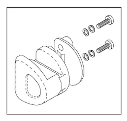 Porthole Latch Assembly Kit Replacement OEM Part #6600-0738-700