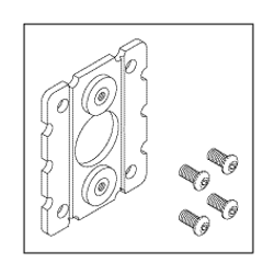 Break Plate Replacement OEM Part #6600-1473-500 (Break Plate Only)/6600-0706-406 (Screw Only)