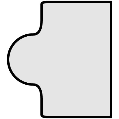 Lada Optima 6000 Foot U-Cut Birthing Bed Pad