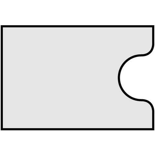 North America Mattress Lada Optima 6000 Head U-Cut Birthing Bed Pad