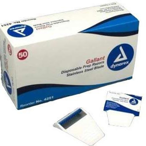 Dynarex Gallant Prep Razor (250-cs)