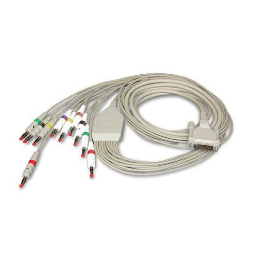 Schiller  10-Wire Patient Cable AHA 2m, Banana Plug Type (2.400179) (CM8543)