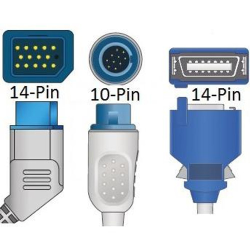 Cables and Sensors Nihon Kohden Direct Connect SpO2 Sensor