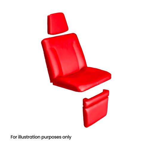 Midmark ritter 75E fire upholstery set.