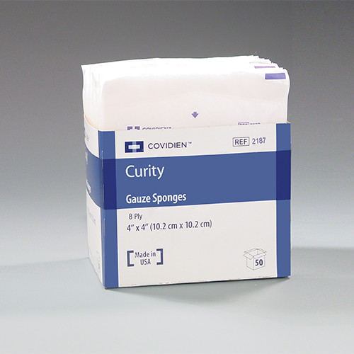 Covidien Curity Gauze Sponges 8 Ply 2187 PK/50