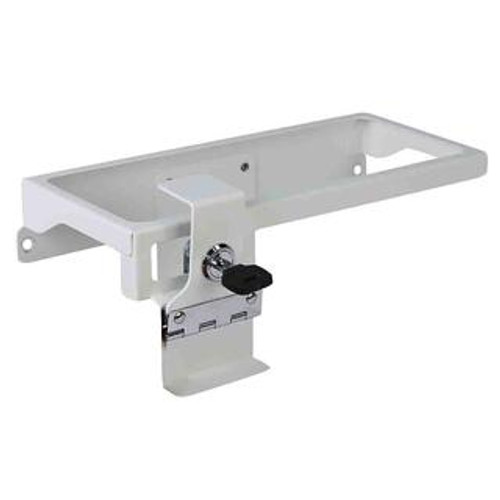 Detecto Whisper Series Metal Sharps Container Holder with Accessory Rail CAWCDSC