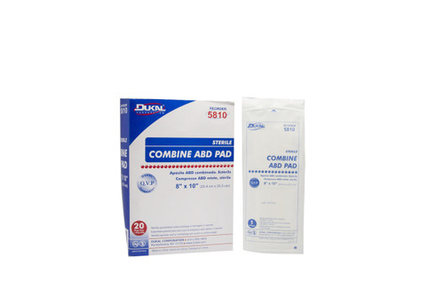 Dukal™ 5810 ABD Pad 8"x 10" Sterile