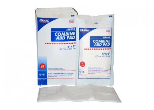 Dukal™ 3001 ABD Roll 8"x 20yds PreCut Non-Sterile 12rl/cs