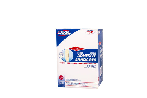 Dukal™ 7605 Flexible Fabric Bandage 3/4"x 3" Sterile