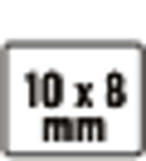 ES16R Reusable Square Electrodes - 10mm X 8mm Square