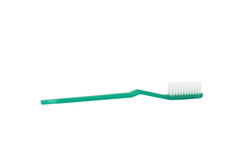 Dukal™ TB46 Toothbrush 46 Tuft White Nylon Bristles Green Handle