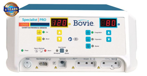 Bovie A1250S-G Specialist| PRO-G OB/GYN Electrosurgery SyStem with Smoke Evacuation