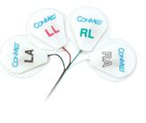 ConMed 38-404-1 ECG Stripper Adult 4 Lead, 1,  FM,  Wtgel