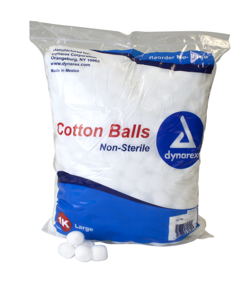 Dynarex Cotton Balls - Non-Sterile