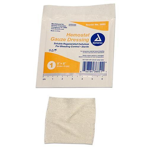 Dynarex Hemostat Gauze Dressing