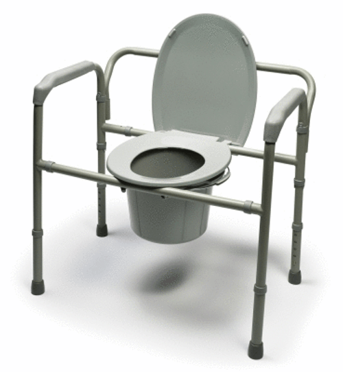Graham Field Bariatric Folding Commode Lumex