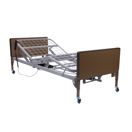 Graham Field patriot full-electric in side view without mattress.