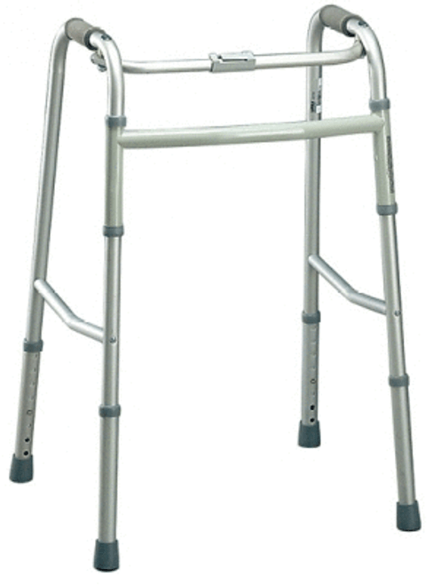 Graham Field Single Release Folding Walkers - Deluxe Nitrile Grip
