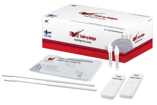 Clarity COVID-19 Antigen Rapid Test Cassettes