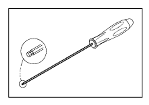 Hex Balldriver (5/64") Replacement OEM Part #(OEM Part # Not Available)