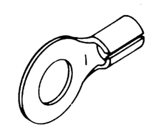 #8 Ring Terminal (high Temperature) Replacement OEM Part #(OEM Part # Not Available)