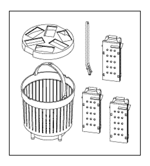 Cassette Rack Kit Replacement OEM Part #219728, 900-1570