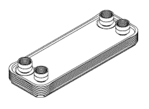 Heat Exchanger Replacement OEM Part #136809-711 / 136809-844 / 764328-456 (16" Kit with Plumbing) / 764328-457 (20" Kit with Plumbing)