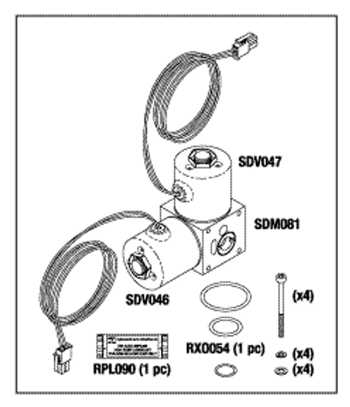 Valve Manifold Assembly Replacement OEM Part #(OEM Part # Not Available)