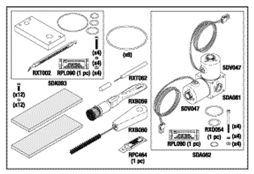 Vaporizer/condenser Service Kit Replacement OEM Part #(OEM Part # Not Available)