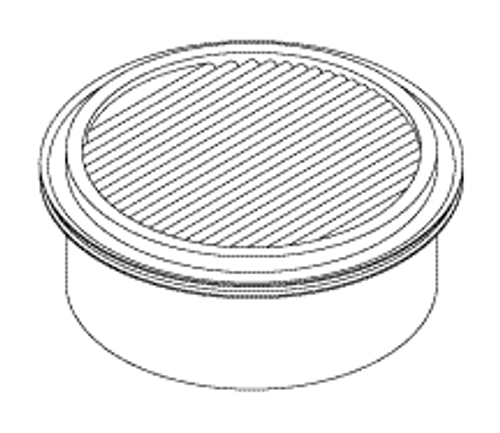 Air Intake Filter Element Replacement OEM Part #PFM50950 (rectangular-style)