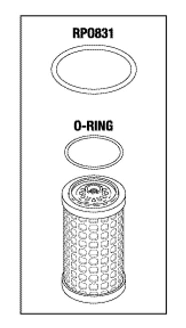 Carbon Filter Element Replacement OEM Part #JA4080500; 64800-213