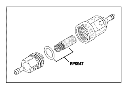 Air/water In Line Filter (1/8" Barb) Replacement OEM Part #(OEM Part # Not Available)