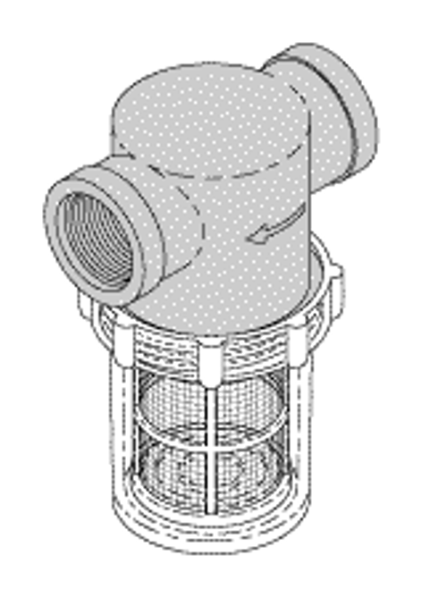 Solids Collector (1 1/4") Replacement OEM Part #55612, 11005155, PCV50708
