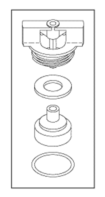 Anti Syphon Valve Repair Kit Replacement OEM Part #55517; 77005073; 64568016A