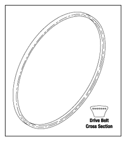 Drive Belt Replacement OEM Part #0002163SP